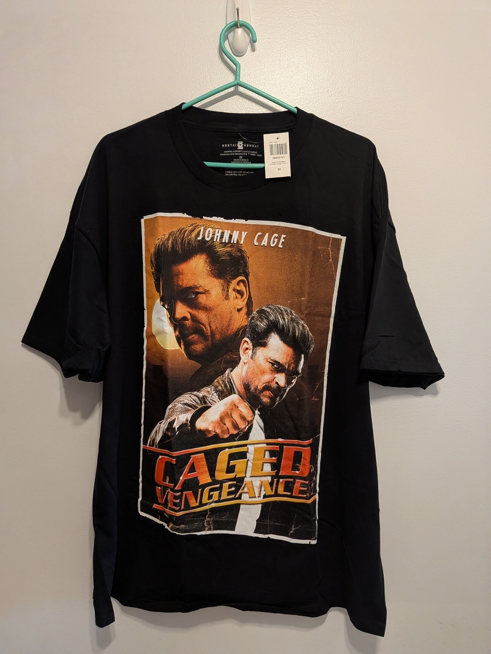 Caged Vengeance Graphic Tee - Black